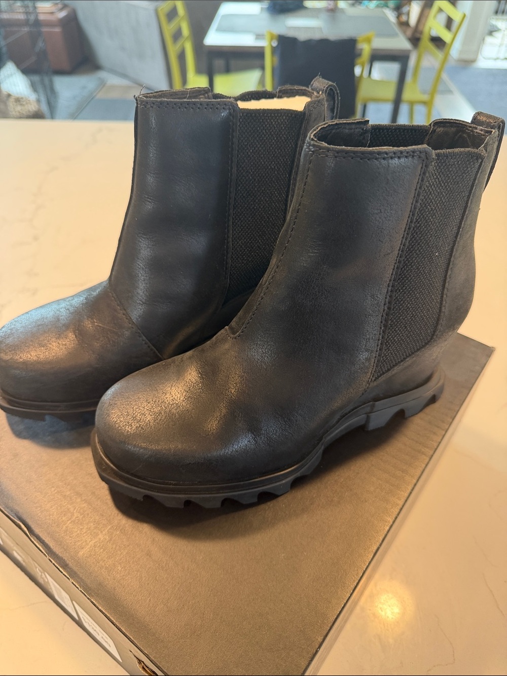 Sorel Joan of Arctic wedge Chelsea boot